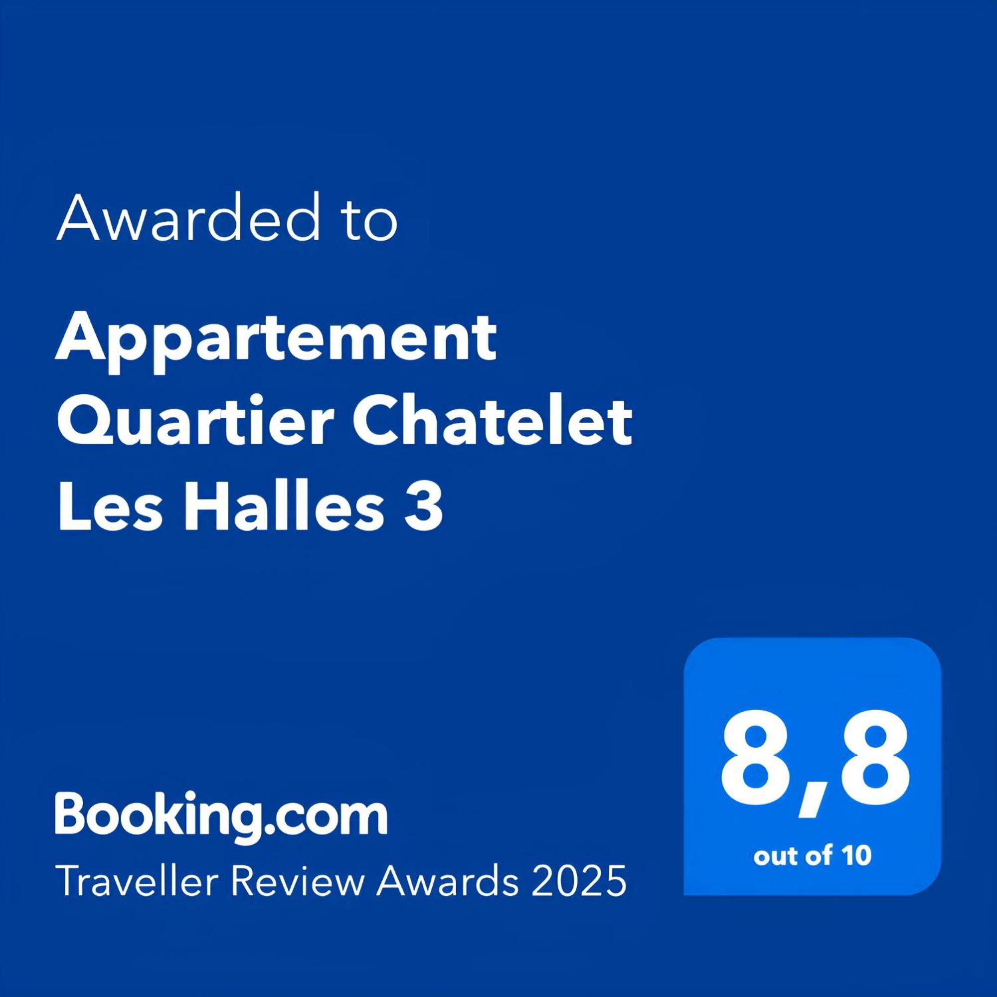 Appartement Quartier Chatelet Les Halles 3 Free Netflix Paryż Zewnętrze zdjęcie