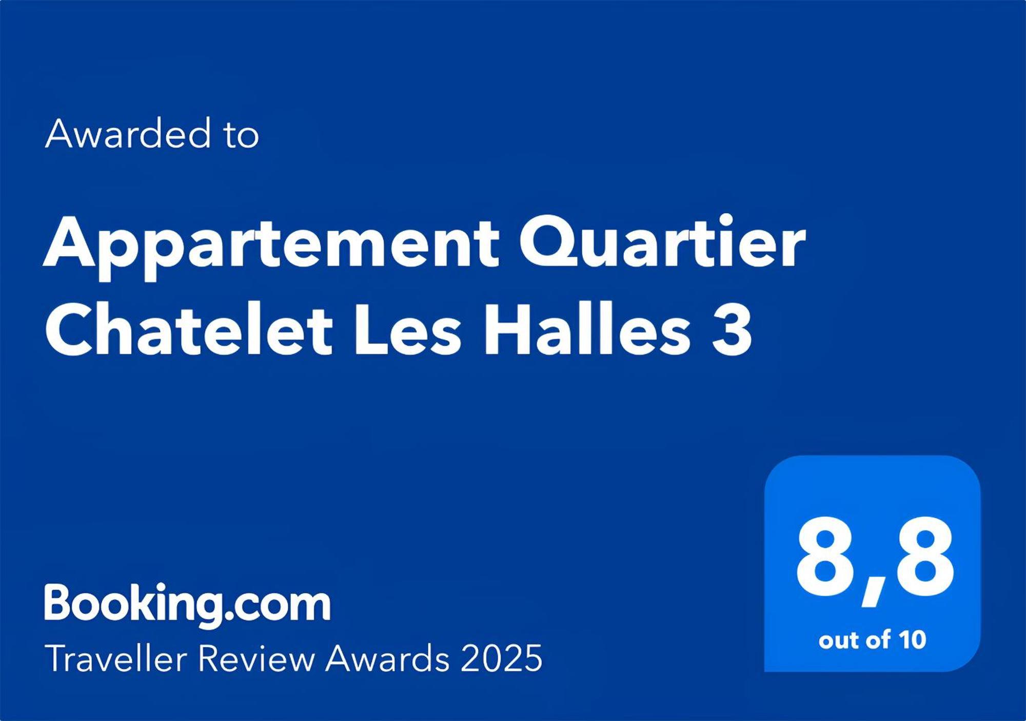 Appartement Quartier Chatelet Les Halles 3 Free Netflix Paryż Zewnętrze zdjęcie